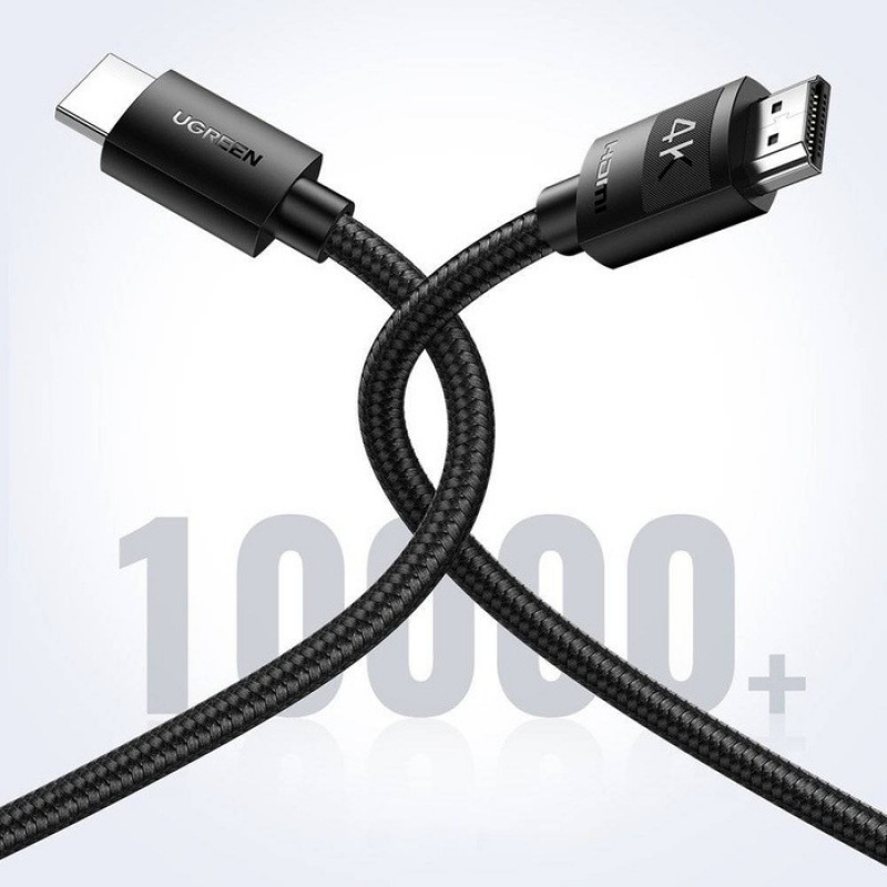 Cabo HDMI 2.0 UGREEN HD119 4K 60Hz 3m preto