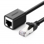 Cabo de rede Ethernet patch UGREEN Cat6 FTP, fichas RJ45 metálicas, 5m preto
