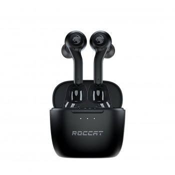 Auriculares true wireless Roccat Syn Buds Air, Bluetooth 5.1, preto (ROC-14-102-02)