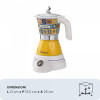 Ariete Moka Positano Electric cafeteira moka elétrica 1358PO, preta