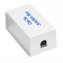 Tomada Keystone Intellinet 504904 Cat5e UTP, tecnologia de corte LSA a 90 graus, branca