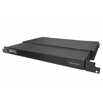 Sistema de fluxo de ar passivo para rack Vertiv Geist SwitchAir SA1-01002L, entrada de ar traseira, 1U, preto