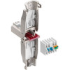 Techly 105872 RJ45 Cat6a 10G Ficha modular sem ferramentas, STP