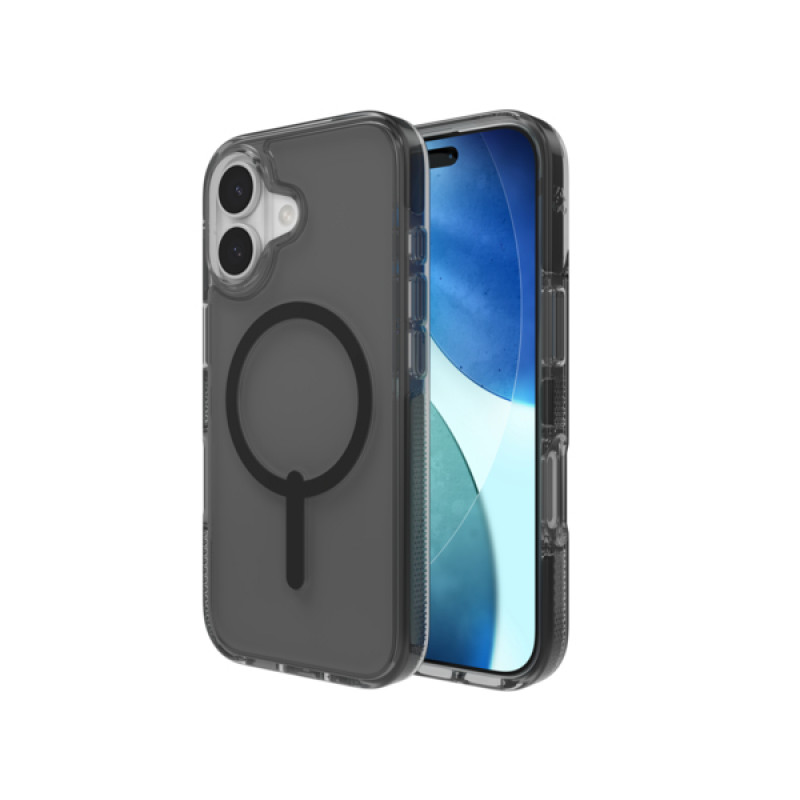 Capa ZAGG Santa Cruz Snap para iPhone 17 - preto meia-noite