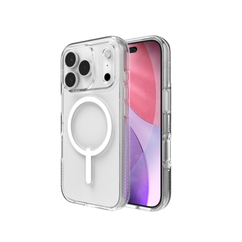 Capa ZAGG Crystal Palace Snap para iPhone 17 Pro - transparente