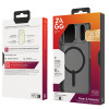 Capa ZAGG Santa Cruz Snap para iPhone 17 Pro - preto meia-noite