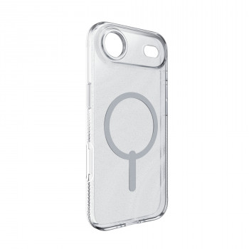 Capa ZAGG Milan Snap para Apple iPhone 13 Pro Max - transparente com redemoinho de glitter