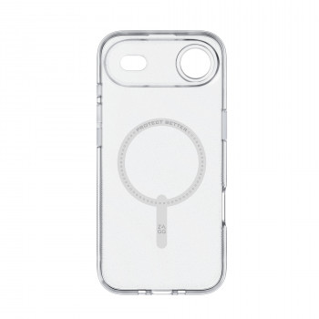 Capa ZAGG Milan Snap para Apple iPhone 13 Pro Max - transparente com redemoinho de glitter