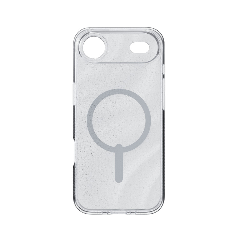 Capa ZAGG Milan Snap para Apple iPhone 13 Pro Max - transparente com redemoinho de glitter