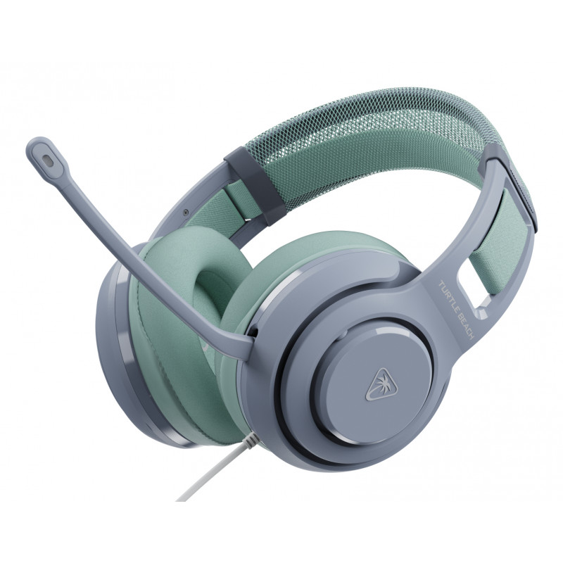 Auscultadores gaming com fios multiplataforma Turtle Beach Atlas 200 MultiPlatform, Seafoam Breeze (TBS-6001-25)