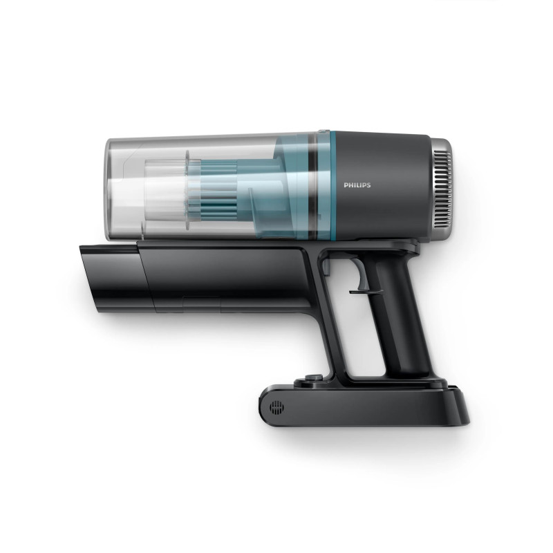 Philips Aqua 3000 Series XC3131/01 Aspirador Vertical a Bateria com Limpeza a Húmido e a Seco, 21,6 V, 50 min de Autonomia, Depósito de Pó de 0,3 l, Escova Aqua LED, Modo Portátil, Branco