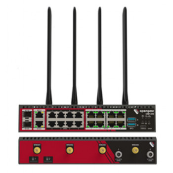 Opengear OM1308-8E-C com 8x Portas RS-232 (X1/X2 Selecionáveis) e 8x Switch 1GbE