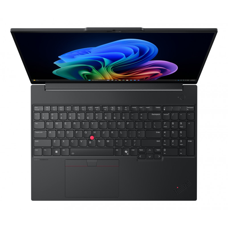 Lenovo ThinkPad E16 Gen 4 (AMD) 21Y400AFPB portátil, 16 polegadas, AMD Ryzen AI 7 445, 16GB DDR5, 512GB SSD, Windows 11 Pro, teclado inglês (UE), preto