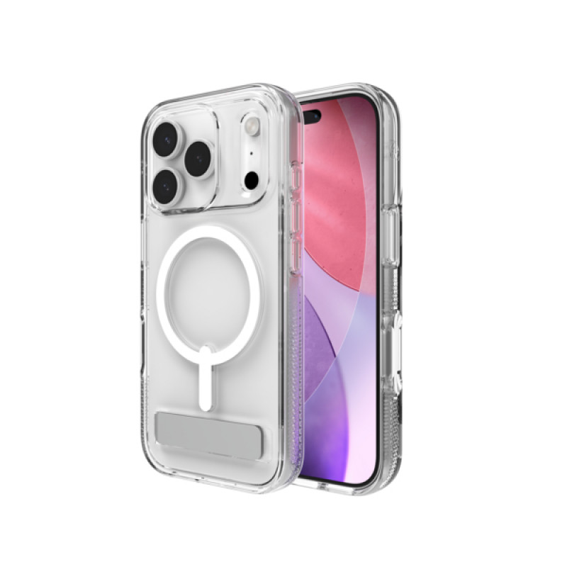 ZAGG Crystal Palace Snap Capa para iPhone 17 Pro - Transparente