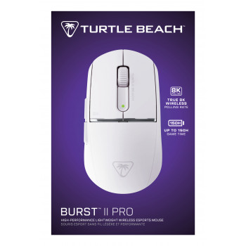 Rato sem fios Turtle Beach Burst II Pro, branco (TBM-2102-15)
