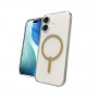 Capa ZAGG Milan Snap para iPhone 17 – Glitter Gold