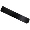 Painel cego para rack Techly 302013 2U 19 polegadas, aço, preto