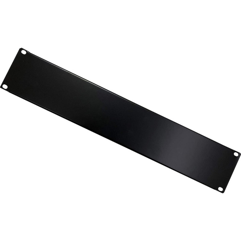 Painel cego para rack Techly 302013 2U 19 polegadas, aço, preto