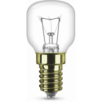 Philips PHI App 40W E14 230-240V T29 Lâmpada de forno Formato de pera