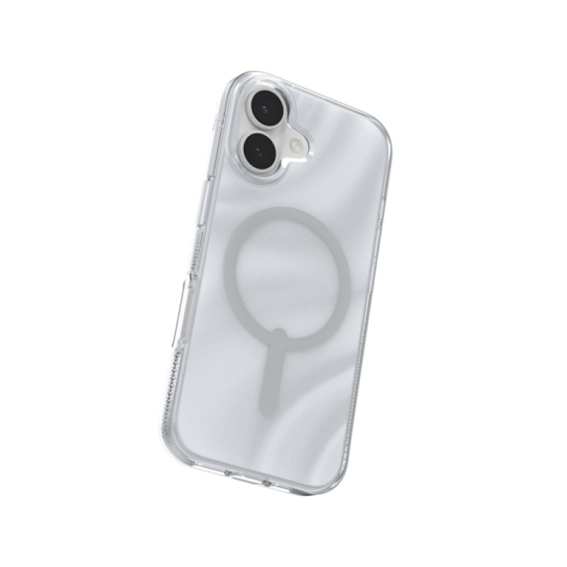 Capa ZAGG Milan Snap para iPhone 17 - Glitter Swirl