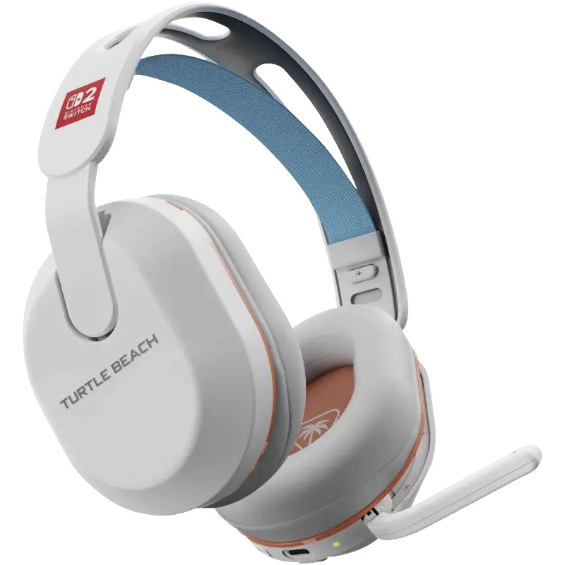 Turtle Beach Stealth 500 auscultadores sem fios para Nintendo Switch 2, branco (TBS-8101-15)