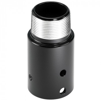 Chief CPA262 acoplamento de coluna para colunas roscadas NPT de 1,5 polegadas, preto