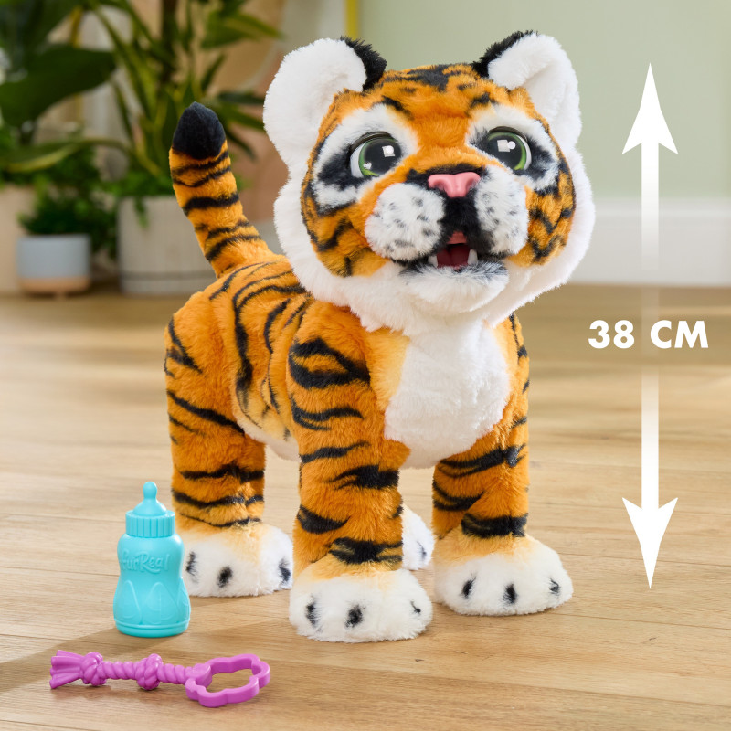 Just Play FurReal Gabby o tigre interativo que cresce e ruge peluche