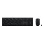 Lenovo Professional Conjunto de teclado e rato sem fios - layout dinamarquês, 1600 DPI, 2,4 GHz, Preto