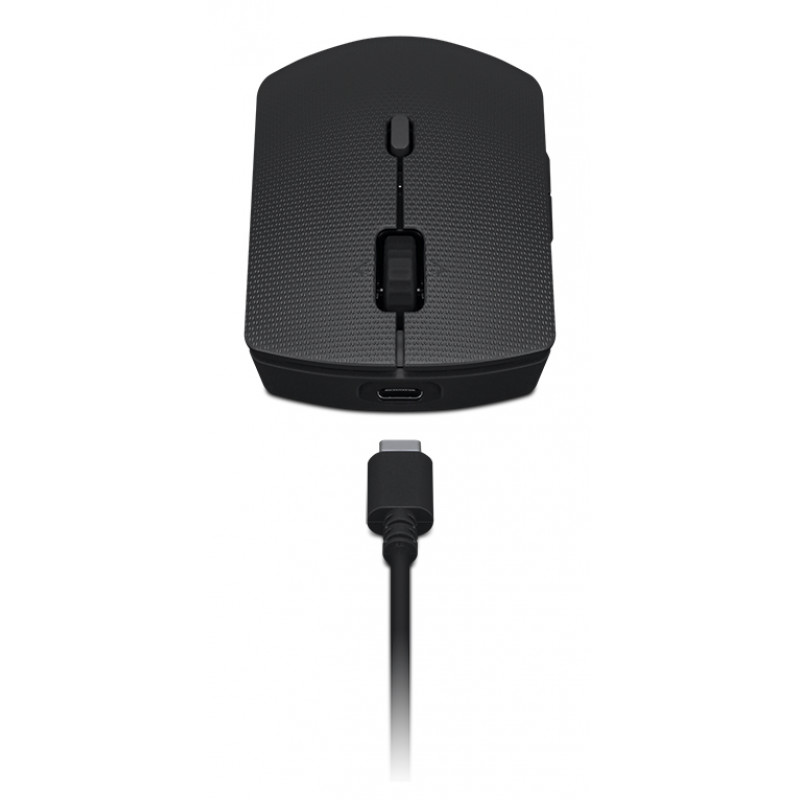Lenovo Professional Conjunto de teclado e rato sem fios - layout dinamarquês, 1600 DPI, 2,4 GHz, Preto