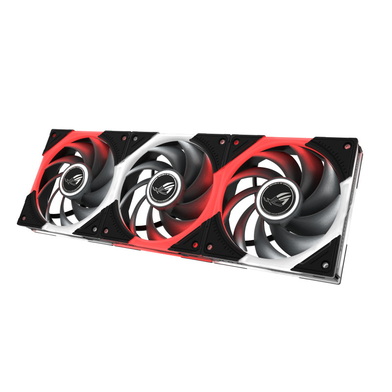 ASUS ROG Eurux GR120 Ventoinha de caixa ARGB 120mm kit 3-em-1 preto