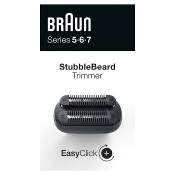 Braun EasyClick conjunto de acessórios aparador StubbleBeard para Série 5/6/7