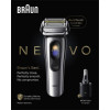 BRAUN 917667 Lâmpada inteligente LED E27 8W RGBW Tunable White 1100lm