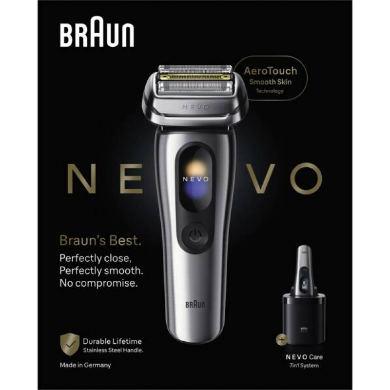 BRAUN 917667 Lâmpada inteligente LED E27 8W RGBW Tunable White 1100lm