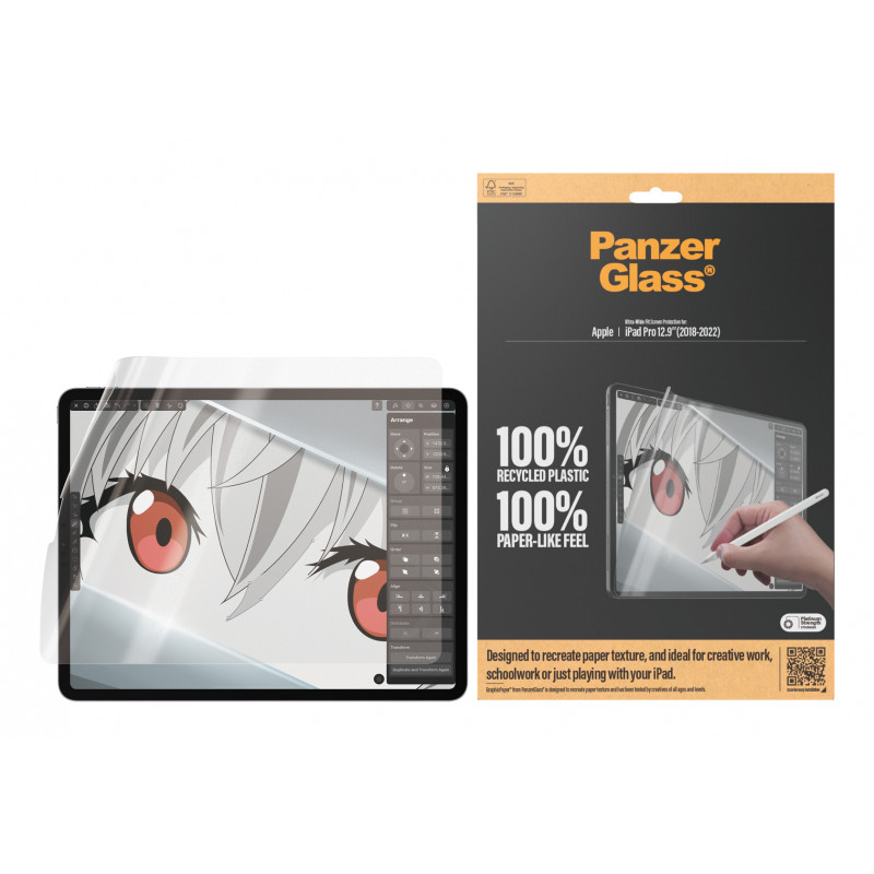 PanzerGlass GraphicPaper película de proteção de ecrã para iPad Pro 12,9