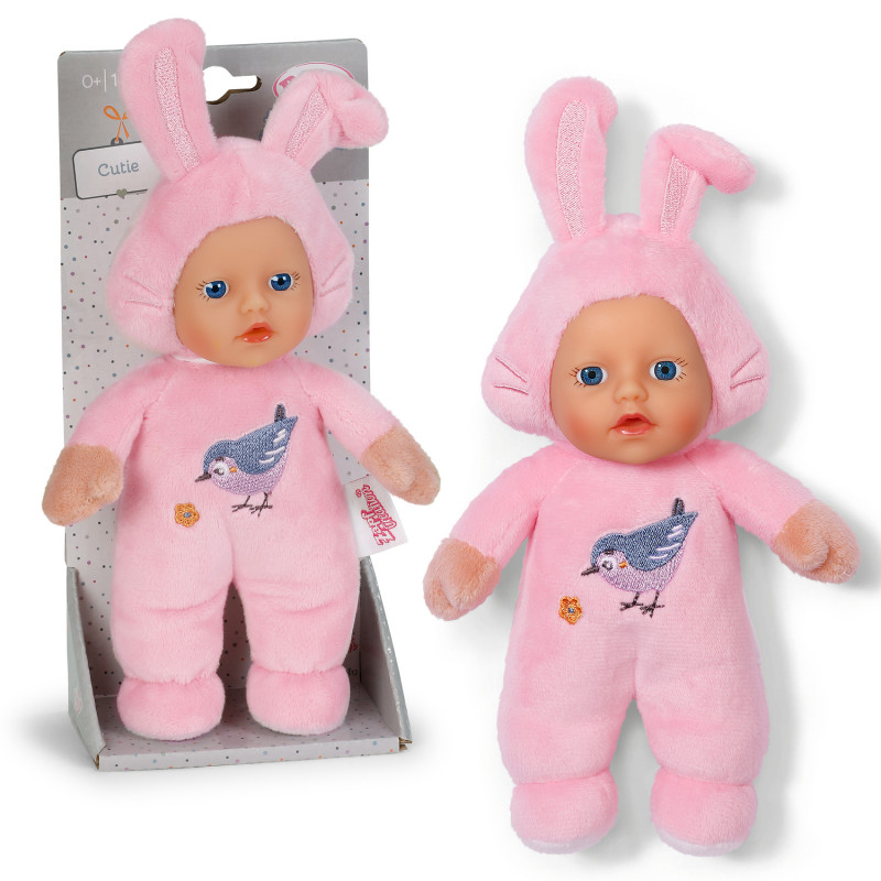 ZAPF CREATION Baby born for babies Cutie 3 Boneca de pano sortida 18cm