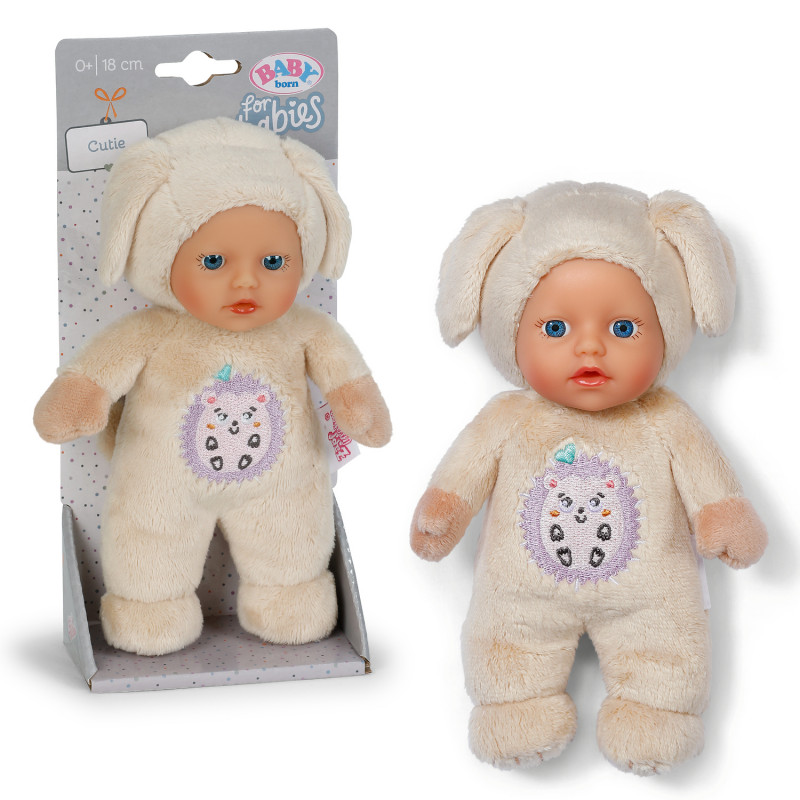 ZAPF CREATION Baby born for babies Cutie 3 Boneca de pano sortida 18cm