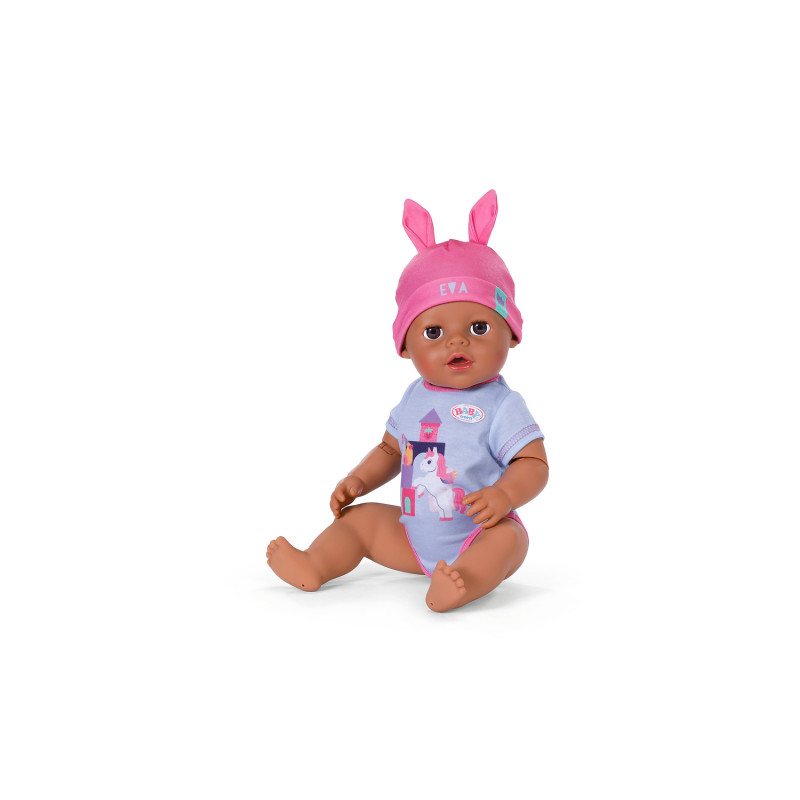 Boneca ZAPF CREATION BABY born Eva Click & Play 43cm com cabelo loiro e olhos azuis