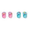 ZAPF CREATION BABY born sapatos de banho com pinos, 2 pares, para bonecas de 43 cm