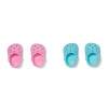 ZAPF CREATION BABY born sapatos de banho com pinos, 2 pares, para bonecas de 43 cm