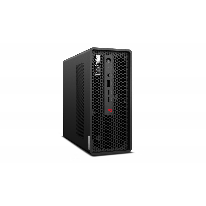 Estação de trabalho Lenovo ThinkStation P3 Ultra Gen 2 30J5 SFF - Intel Core Ultra 9 285 vPro, 64GB DDR5, 512GB NVMe SSD, NVIDIA RTX PRO 2000 12GB, Windows 11 Pro, preto