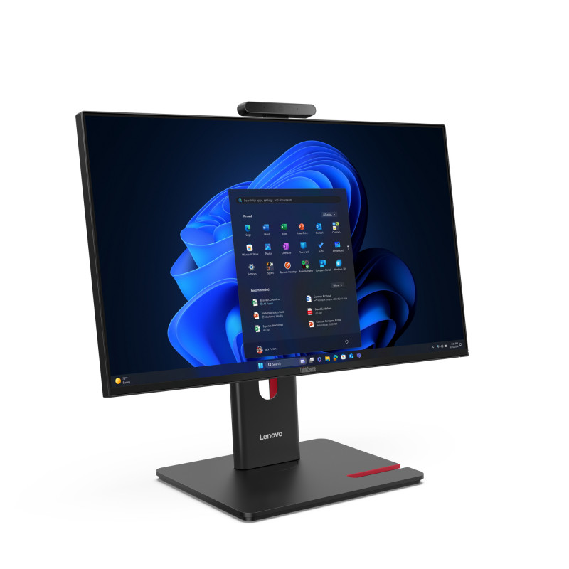 PC All-in-One Lenovo ThinkCentre M70a G6, Intel Core Ultra 5 235T, 16GB RAM, 1TB SSD, 23,8 polegadas FHD, Windows 11 Pro 13AY0012PB