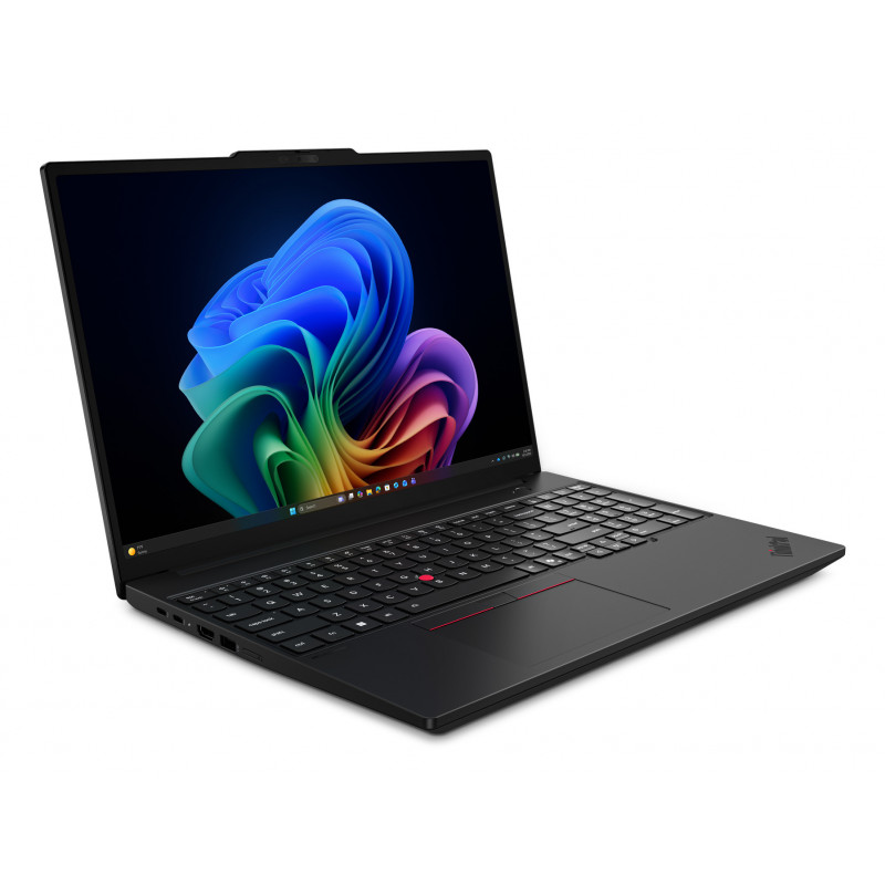Portátil Lenovo ThinkPad T16 Gen 5 (Intel) Copilot+ PC 21WT000SPB, 16 polegadas WUXGA IPS, Intel Core Ultra 7 355, 32GB LPDDR5x, 512GB SSD, Windows 11 Pro, teclado inglês