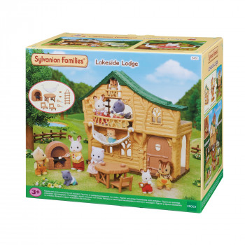 EPOCH Sylvanian Families Conjunto de Brincar Lakeside Lodge