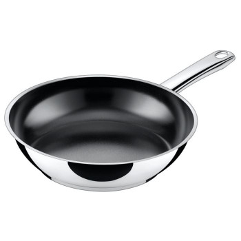 Conjunto de frigideiras SILIT Talis com espátula, 20 e 24 cm, aço inoxidável/preto