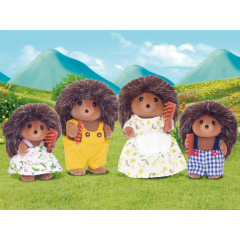Conjunto de figuras Sylvanian Families Família Ouriço 4018