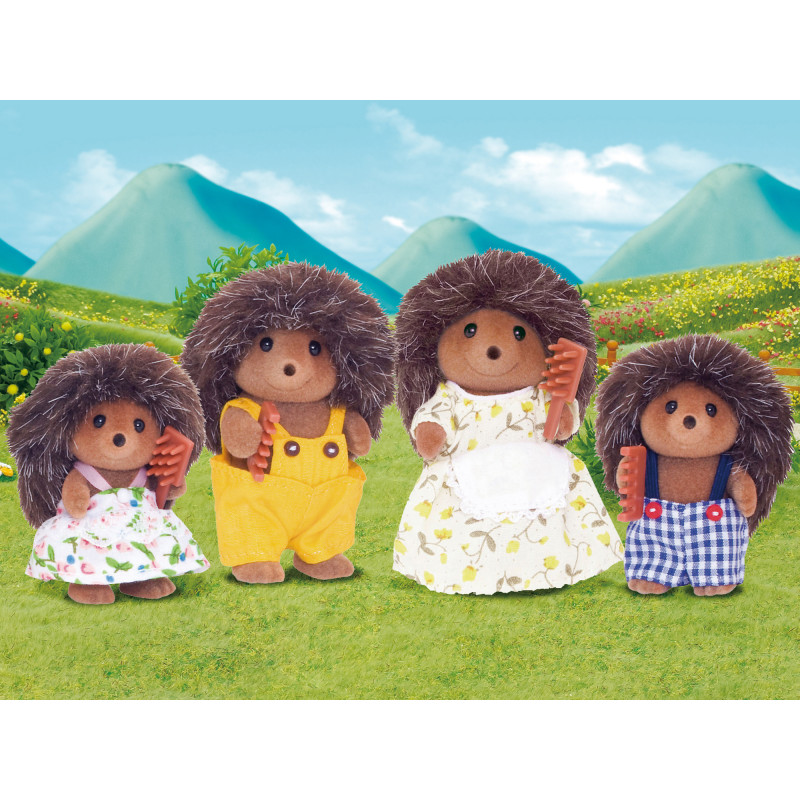 Conjunto de figuras Família Ouriço Sylvanian Families 4018