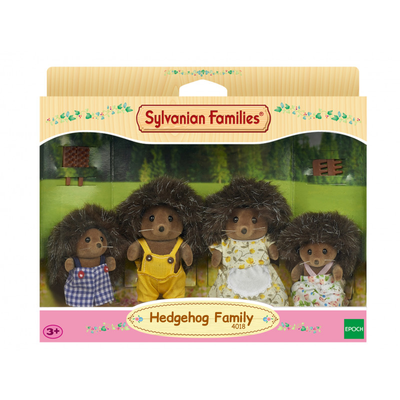 Conjunto de figuras Família Ouriço Sylvanian Families 4018