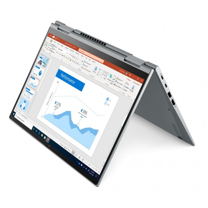 Lenovo ThinkPad X1 Yoga Gen 6 14 polegadas portátil conversível 2-em-1 recondicionado - Intel Core i7-1185G7, 32GB RAM, 512GB SSD, Intel Iris Xe Graphics, Windows 11 Pro, Storm Grey (Recondicionado)