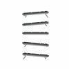 Teclado compacto com fios de tesoura Contour Design CDKBBALPN21500, layout nórdico, preto