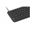 Teclado compacto com fios de tesoura Contour Design CDKBBALPN21500, layout nórdico, preto
